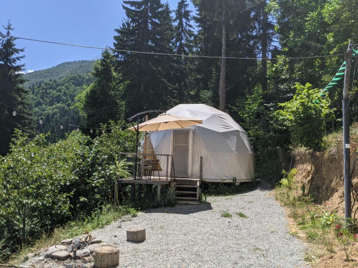 Готель Ajara Glamping Kokotauri Keda Екстер'єр фото