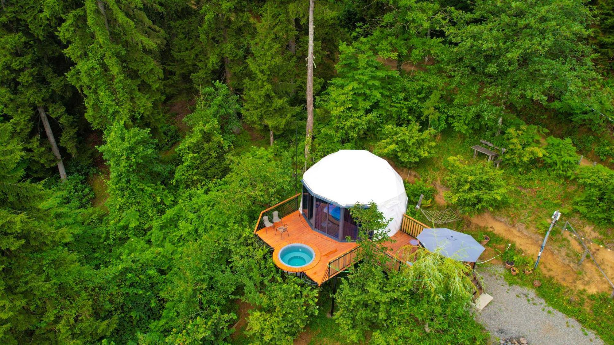 Готель Ajara Glamping Kokotauri Keda Екстер'єр фото